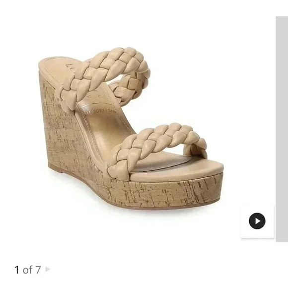 LC Lauren Conrad Idelle 2 women's wedge sandal - Picture 8 of 8